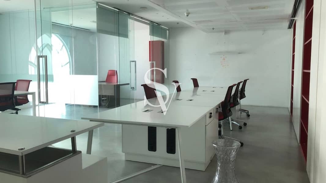 Spacious Office Space | High Floor | Furnished