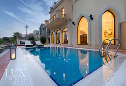 5 Bedroom Villa for Rent in Palm Jumeirah, Dubai - Fully Furnished|Three Story Villa|Bills Inc