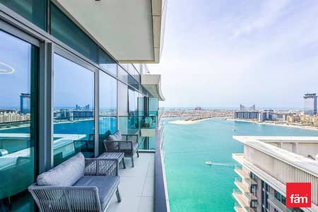 2 Bedroom Flat for Rent in Dubai Harbour, Dubai - PANORAMIC VIEWS | HIGH FLOOR | PRIVATE BEACH