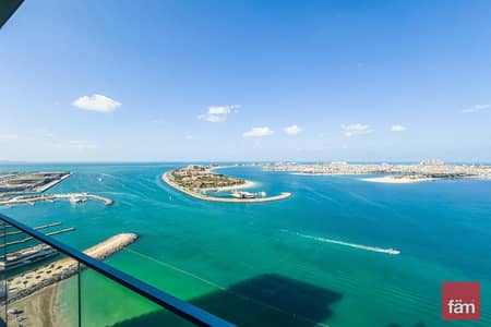 2 Bedroom Apartment for Sale in Dubai Harbour, Dubai - Full Palm View | Best Layout | Vacant