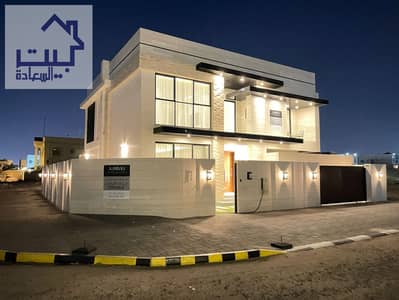 Villa for sale near the mosque, for sale directly from the owner, without down payment, freehold for all nationalities, Super Dulux finishing, 25 year
