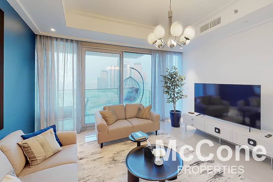 Burj and Fountain View | High Floor | Furnished