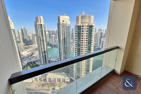 4 Bedroom Apartment for Rent in Jumeirah Beach Residence (JBR), Dubai - Four Bedrooms | Furnished | Marina Views