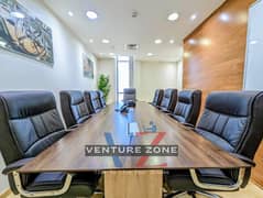 1- Full Year Separate Office Ejari  | Free Unlimited Bank and Labor Inspections | Conference Room |