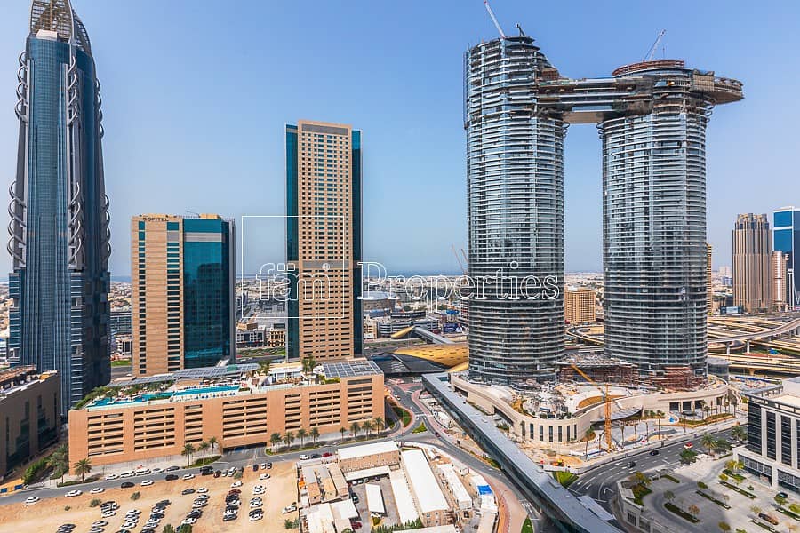 1BR Unfurnished | Sheikh Zayed Road View