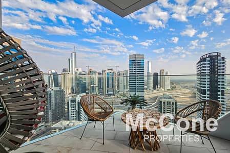2 Bedroom Flat for Rent in Dubai Marina, Dubai - Fully Furnished | Skyline Views | Luxurious Finish