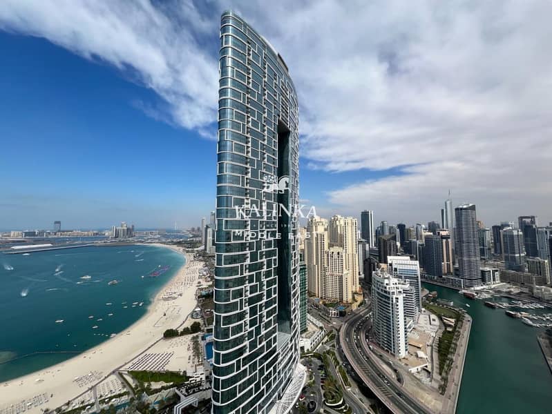 位于迪拜码头，5242大厦，5242大厦1号 3 卧室的公寓 350000 AED - 8574458