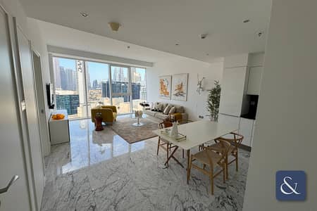 1 Bedroom Apartment for Sale in Business Bay, Dubai - Premium ROI | Burj View | High Floor | Furnished