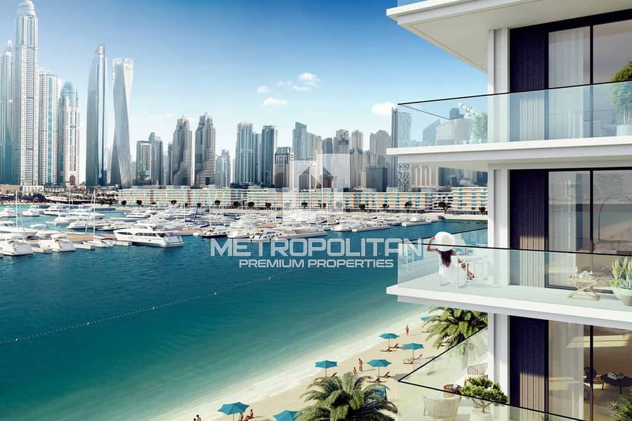 位于迪拜港，艾玛尔海滨社区，海滨大厦综合区，海滨1号大厦 1 卧室的公寓 2690000 AED - 8576031