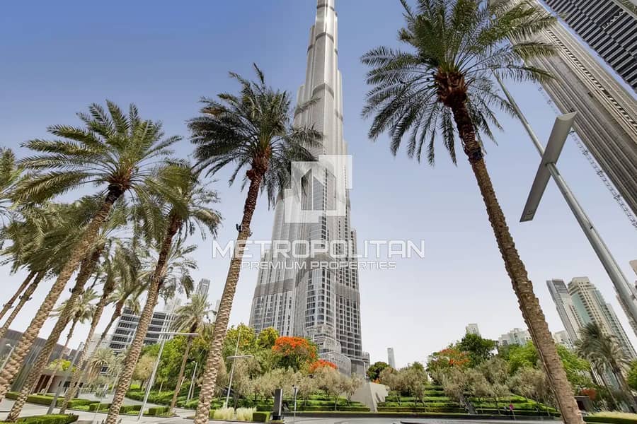 位于迪拜市中心，哈利法塔 1 卧室的公寓 3650000 AED - 8576138