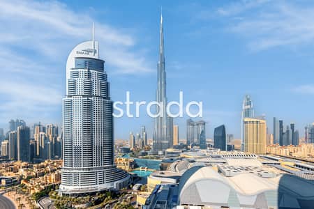 2 Bedroom Flat for Sale in Downtown Dubai, Dubai - Tower 1 | Full Burj View | Middle Unit
