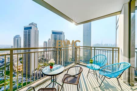 شقة 3 غرف نوم للايجار في مرسى خور دبي، دبي - شقة في برج كريك رايز 2،كريك رايز،مرسى خور دبي 3 غرف 235000 درهم - 8576876