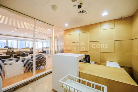 Office for Rent in Jumeirah Lake Towers (JLT), Dubai - Fitted and Partitioned | Vacant | High Floor