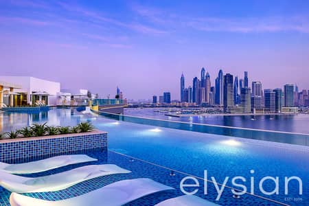 Studio for Rent in Palm Jumeirah, Dubai - Palm Views I Serviced Apartment I Vacant Now