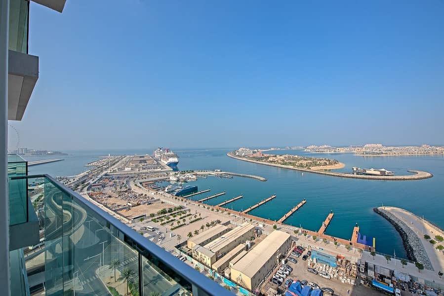 位于迪拜港，艾玛尔海滨社区，日出海湾公寓，日出海湾1号塔楼 1 卧室的公寓 2690000 AED - 7930844