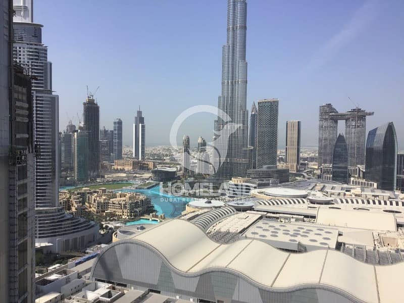 Burj and Fountain View |Fully Furnished|High Floor
