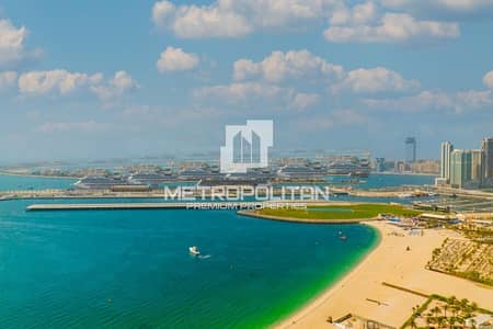 1 Bedroom Flat for Sale in Dubai Harbour, Dubai - Full Palm View | High Floor | T2- 08 Series
