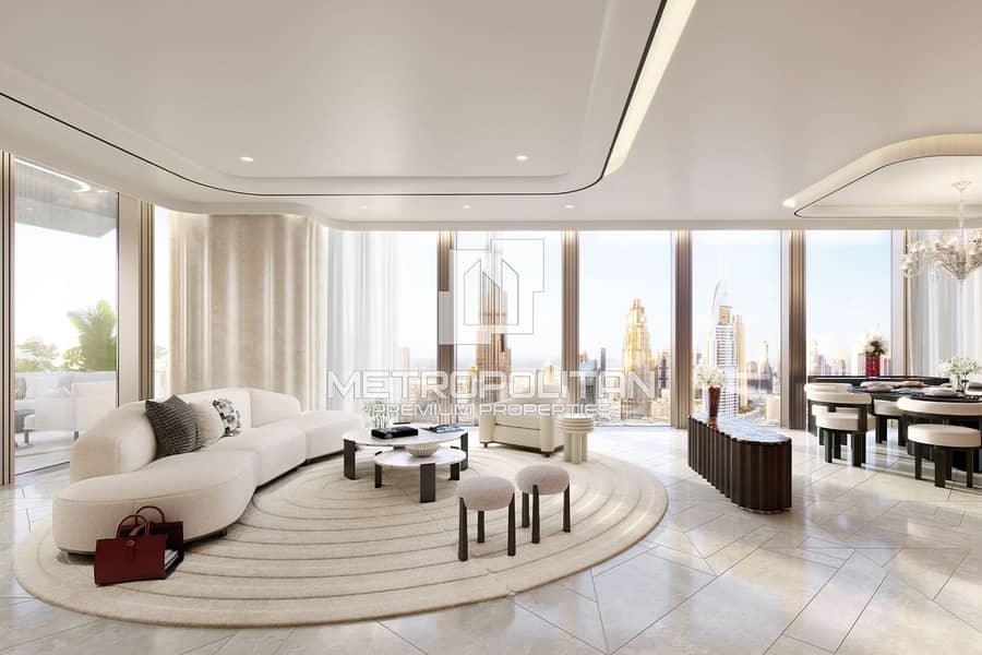 Квартира в Дубай Даунтаун，Баккарат Отель Энд Резиденсес, 3 cпальни, 28900753 AED - 8578885