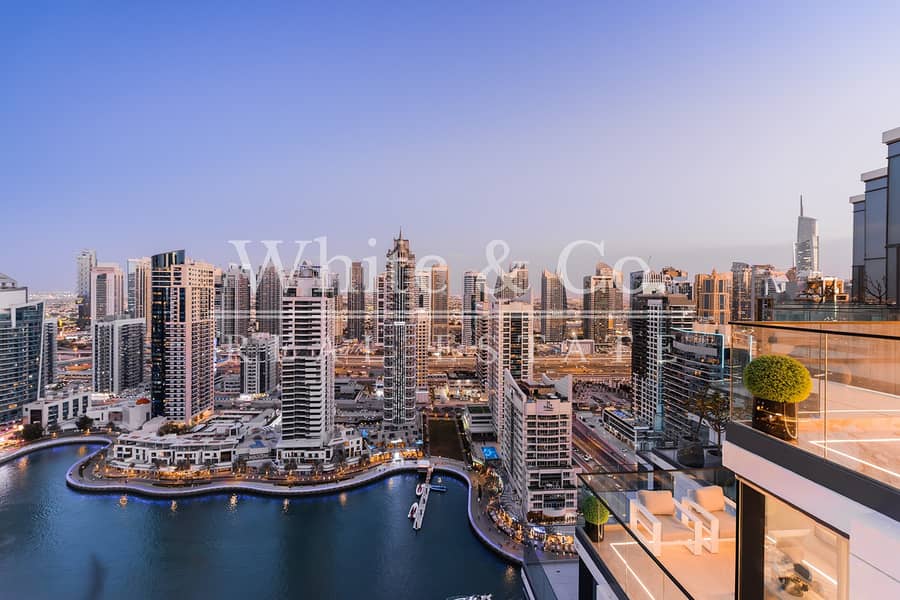 位于迪拜码头，LIV公寓 4 卧室的顶楼公寓 18450000 AED - 8313898