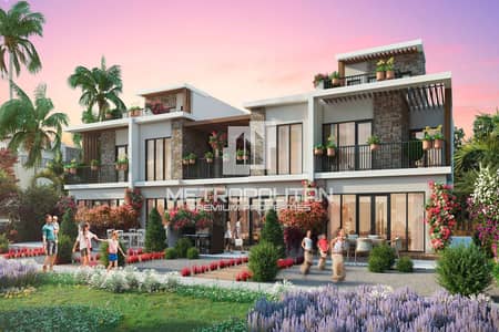 4 Bedroom Townhouse for Sale in DAMAC Lagoons, Dubai - Lagoon Community | Luxury Home | Best Investment