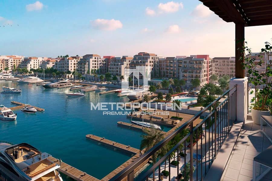 Stunning Marina & Sea View| Payment Plan Available