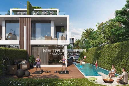 5 Bedroom Townhouse for Sale in DAMAC Hills 2 (Akoya by DAMAC), Dubai - Modern Twin Villa | Park Greens | Payment Plan