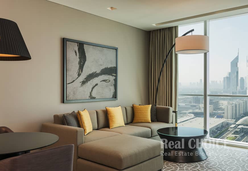 3 Sheraton Grand Hotel, Dubai - 1 and 2 Bedroom Living Room. jpg