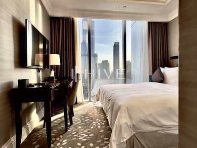 3 Bedroom Flat for Rent in Downtown Dubai, Dubai - 3+maid | Burj Khalifa View | Vacant