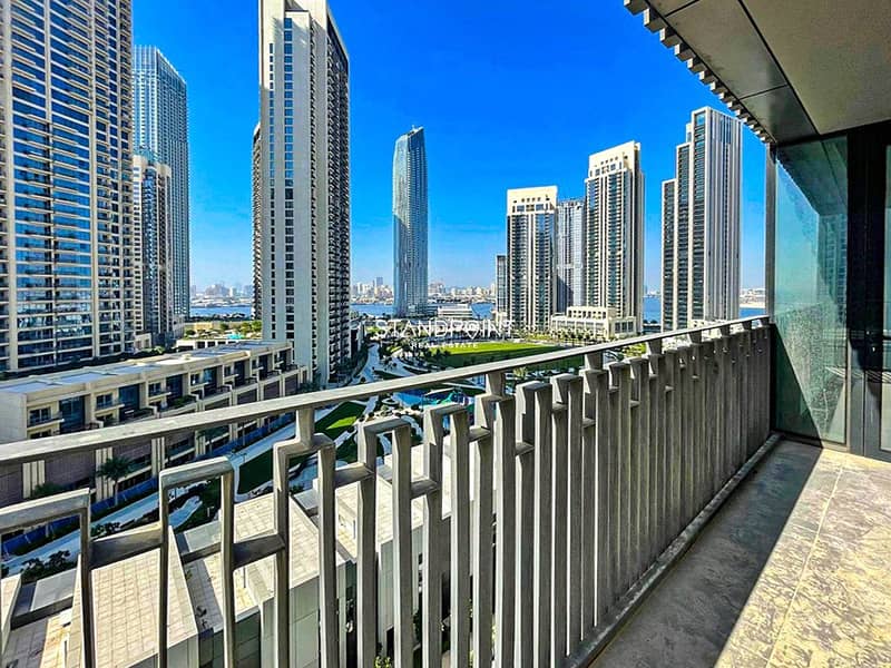 شقة في برج كريك جيت 2،بوابة الخور،مرسى خور دبي 2 غرف 2500000 درهم - 8581425