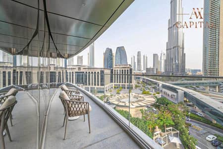 2 Bedroom Flat for Sale in Downtown Dubai, Dubai - Vacant | Burj View | Low Floor | Middle Unit