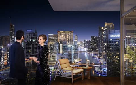 2 Bedroom Flat for Sale in Dubai Marina, Dubai - Palm View | High Floor | 3 Yrs Payment Plan