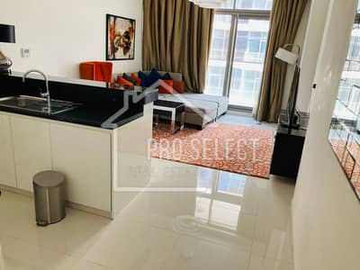 1 Bedroom Apartment for Sale in DAMAC Hills, Dubai - fully furnished 1BR - Golf & pool view