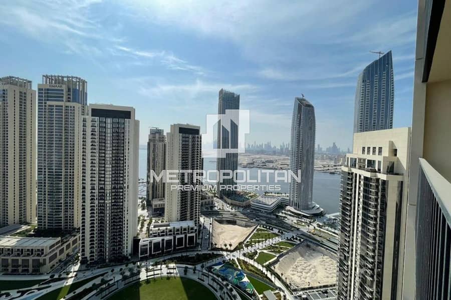 شقة في برج كريك جيت 2،بوابة الخور،مرسى خور دبي 2 غرف 2550000 درهم - 8584810