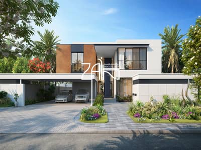 6 Bedroom Villa for Sale in Saadiyat Island, Abu Dhabi - 1- Z1-V6_FRONT FACADE_1. jpg