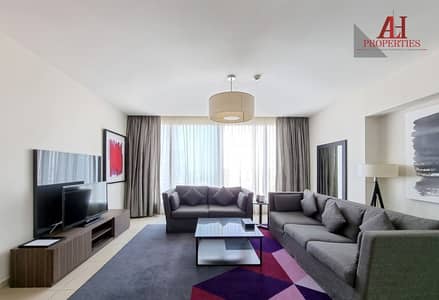 شقة فندقية 1 غرفة نوم للايجار في شارع الشيخ زايد، دبي - شقة فندقية في برج نسيمة،شارع الشيخ زايد 1 غرفة 155000 درهم - 8566998