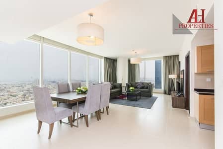فلیٹ 2 غرفة نوم للايجار في شارع الشيخ زايد، دبي - شقة في برج نسيمة،شارع الشيخ زايد 2 غرف 170000 درهم - 8566999