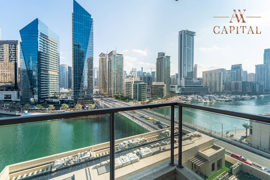 位于迪拜码头，滨海码头综合区，滨海码头西楼 2 卧室的公寓 270000 AED - 8181536