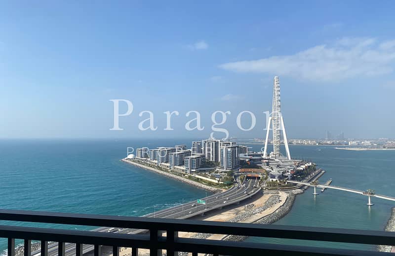 High Floor | Sea View | Furnished l Vacant