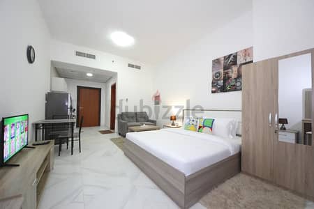 Studio for Rent in Dubai Silicon Oasis (DSO), Dubai - Cozy studio apartment in Palace towers, DSO