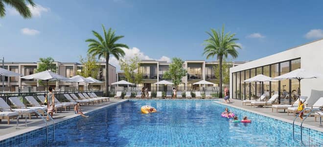 4 Bedroom Townhouse for Sale in Town Square, Dubai - Brand New// single Row// Near to pool and park