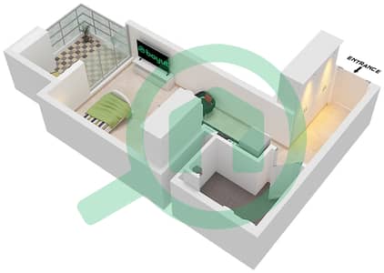 V1TER Residence - Studio Apartment Type/unit A / 4 FLOOR 2-18 Floor plan