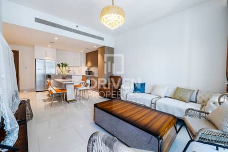 2 Bedroom Apartment for Rent in Dubai Harbour, Dubai - High floor Apt with Palm and Marina view
