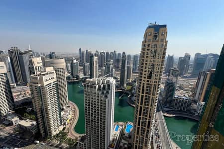2 Bedroom Flat for Rent in Jumeirah Beach Residence (JBR), Dubai - Spacious 2BR Fully Furnished | Marina & City View