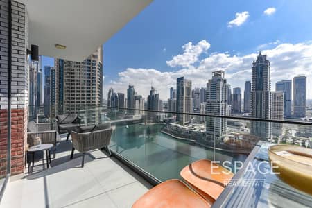 2 Bedroom Apartment for Sale in Dubai Marina, Dubai - Converted 3BR | Contemporary | Water View