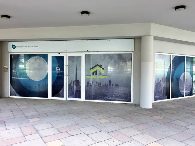 Ready shop with 2 fitted office for Sale in Lake View Tower