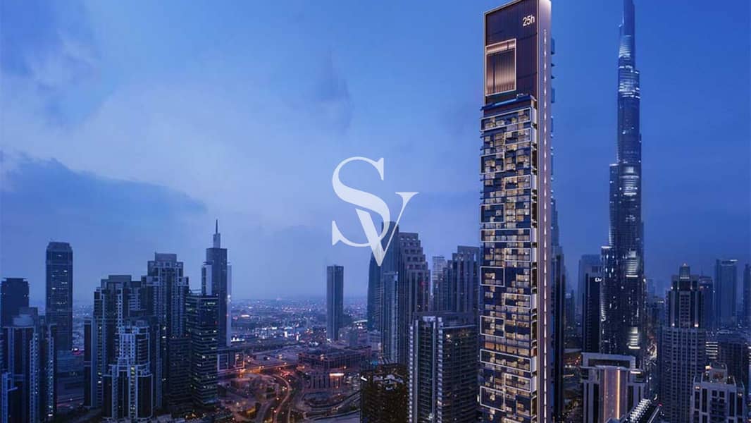 LIVE IN LUXURY -BEST INVESTMENT -FULL BURJ VIEW