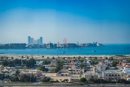 شقة 1 غرفة نوم للايجار في الصفوح، دبي - Panoramic Sea and Burj Al Arab View Branded Fully Furnished 1 Bedroom for rent in Hilliana Tower