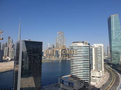 Studio for Rent in Business Bay, Dubai - Fully Furnished | Burj Khalifa | Canal View