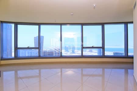 3 Bedroom Apartment for Sale in Al Reem Island, Abu Dhabi - 3-bedroom-apartment-al-reem-island-shams-abu-dhabi-sun-tower-master-bedroom. JPG