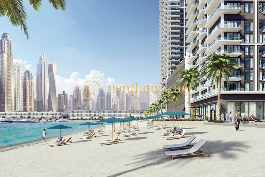 位于迪拜港，艾玛尔海滨社区，海滨大厦综合区 3 卧室的公寓 7400000 AED - 8597070